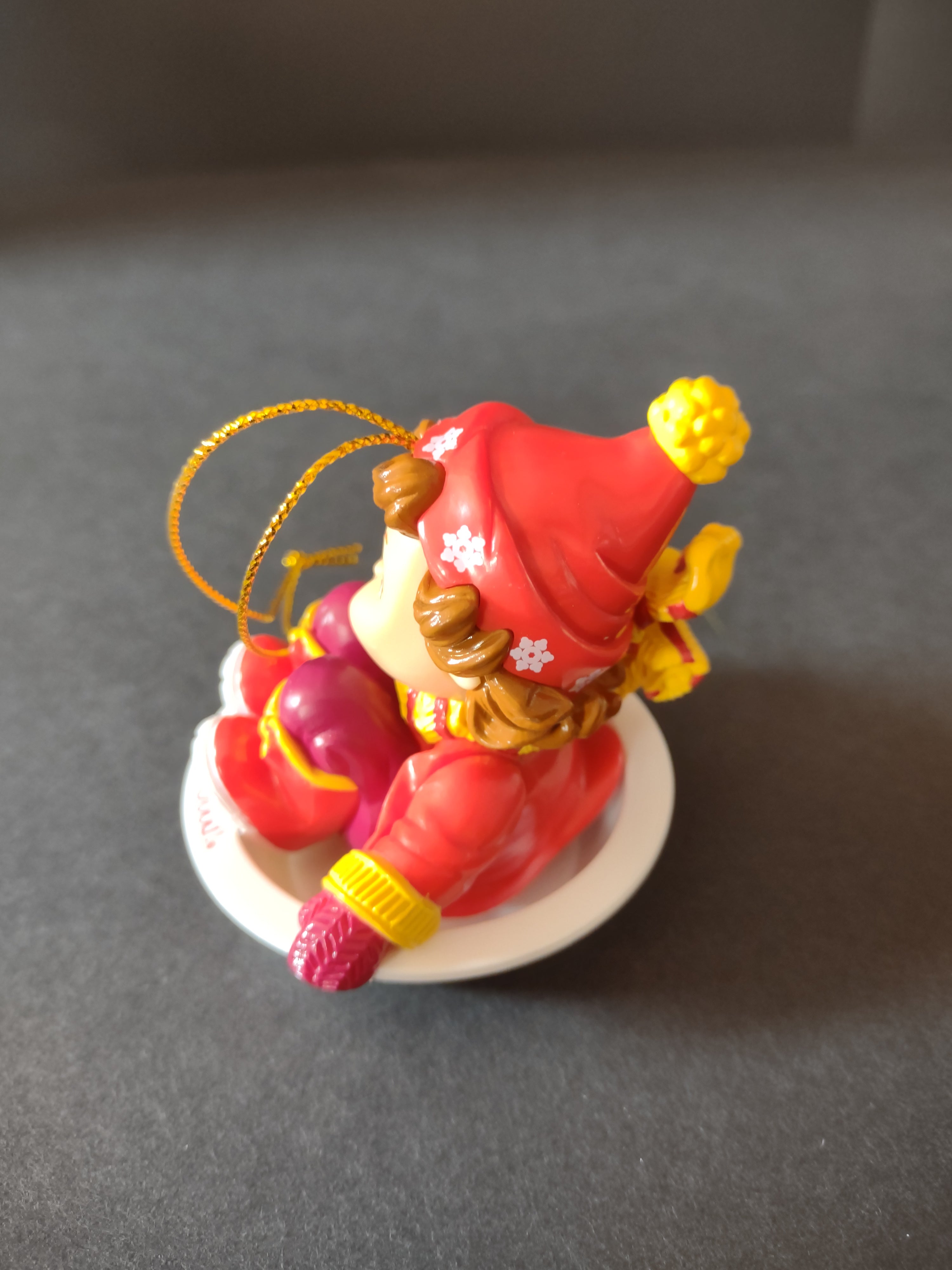 Vintage Christmas Campbells Kid Souper Sled Ornament (Lot 4721)