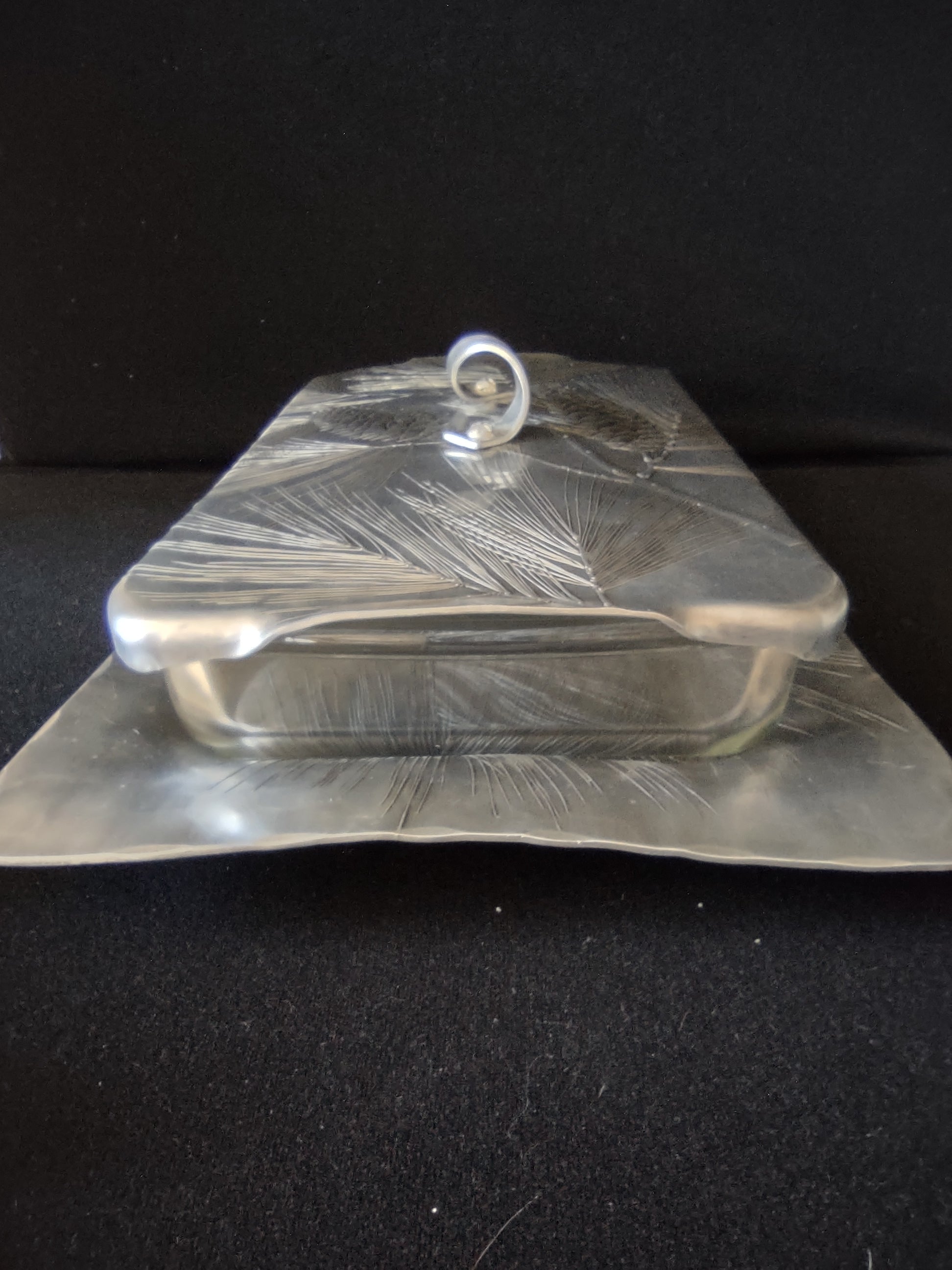 Vintage Casserole Serving Tray Wendell Aluminum 1.5 Qt Pyrex (Lot 5730)