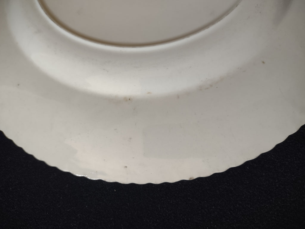 Vintage Castle On Lake Johnson Dinner Plate x 6 English Countryside (lot 5704)