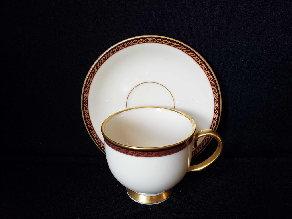 Vintage Lenox Monroe Tea Cup with Saucer (lot 1925)
