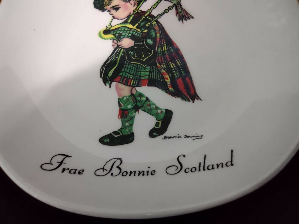 031 Collectible Brownie Downing J.H. Weatherby & Sons Frae Bonnie Scotland Plate