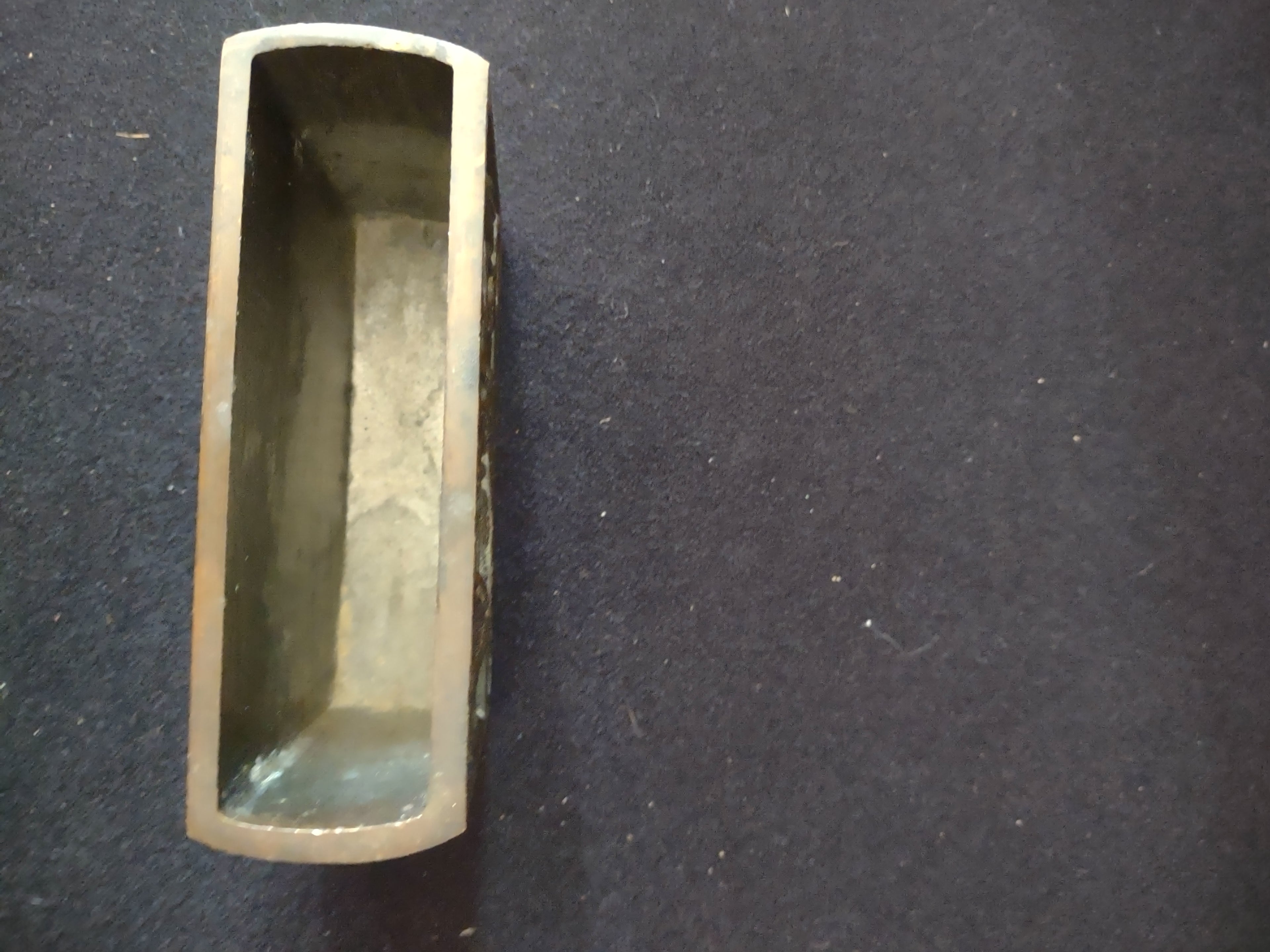 Vintage Easter European Bronze Pencil Holder/Desk Accessory (Lot 3253)