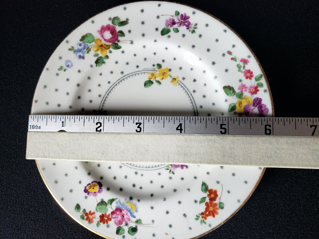 Vintage Royal Worcester Astral Stars Bread or Dessert Plate 6" (lot 2083)