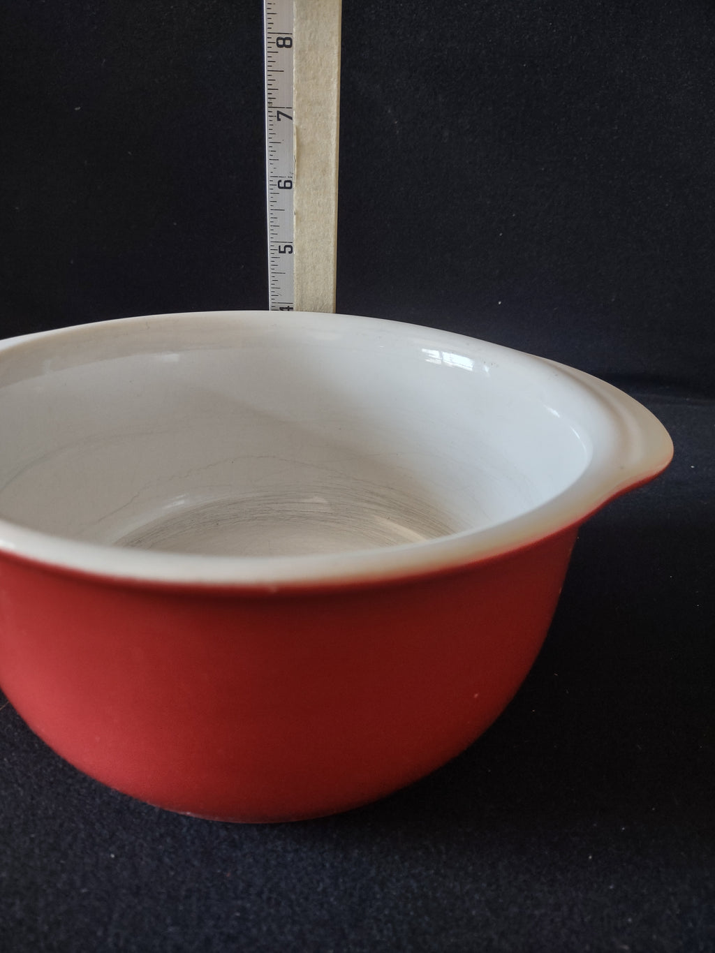 Corelle Coordinates Mixing bowl Red 1-1/2" Qt (lot 5287)