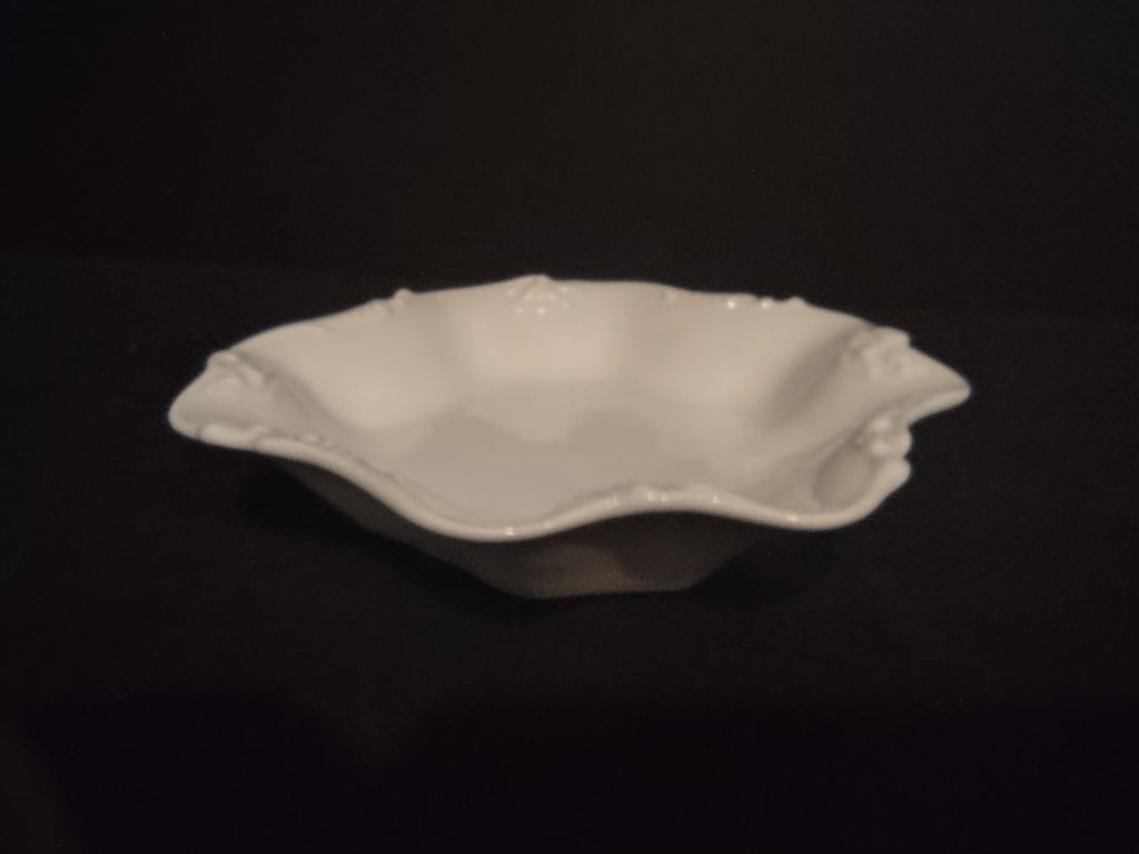 JP France Limoges Small Square Bowl Coupe Plate White (lot 1041)