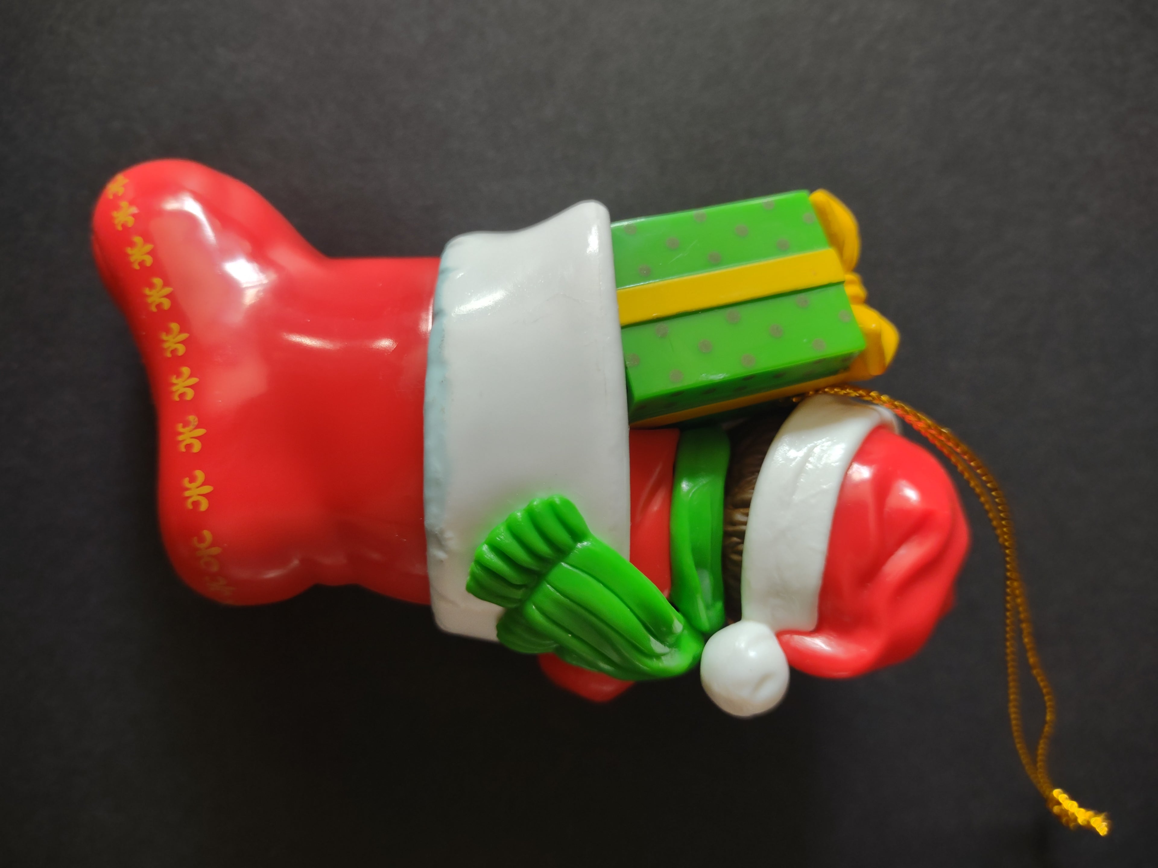 Vintage Christmas 2001 Campbells Kids Stocking Ornament Puppy (Lot 4719)