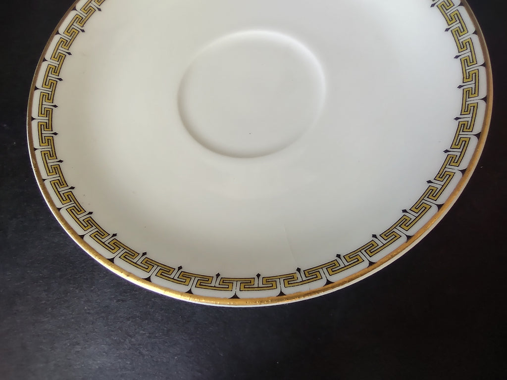 Haviland Limoges Saucer ONLY Albany Black (lot 1065)