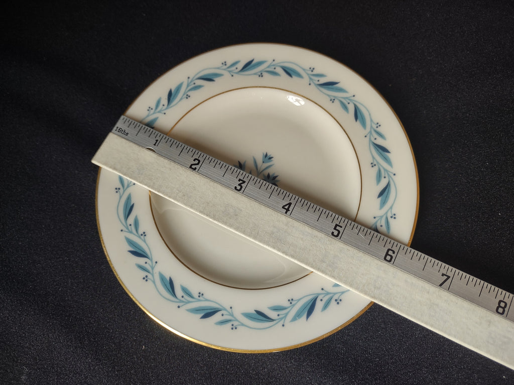 Vintage Lenox Bouillon Soup 2-handle Cup with Liner Blue Ridge (lot 1787)
