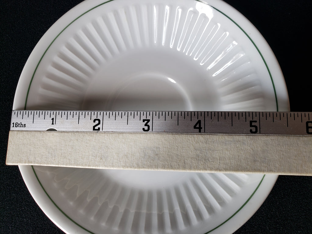 Vintage Royal Worcester Saucer ONLY Shelton Orchard 5-3/4" (lot 2093)