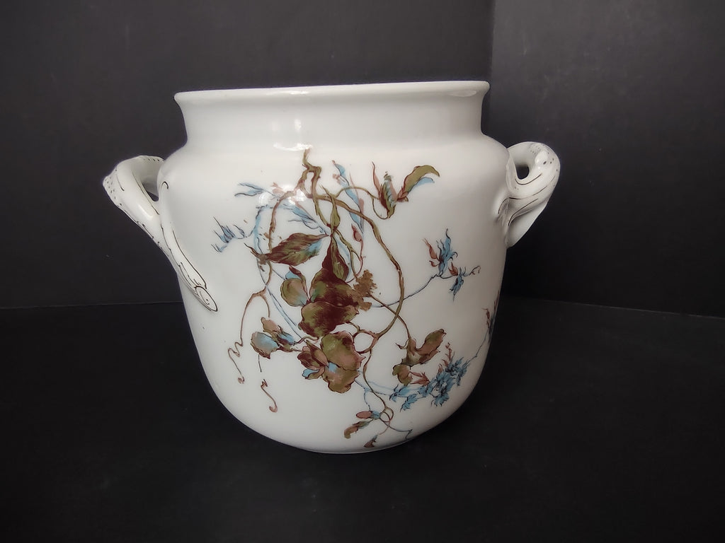 Depose Haviland Limoges Blue Flower Sugar Bowl NO LID (lot 964)