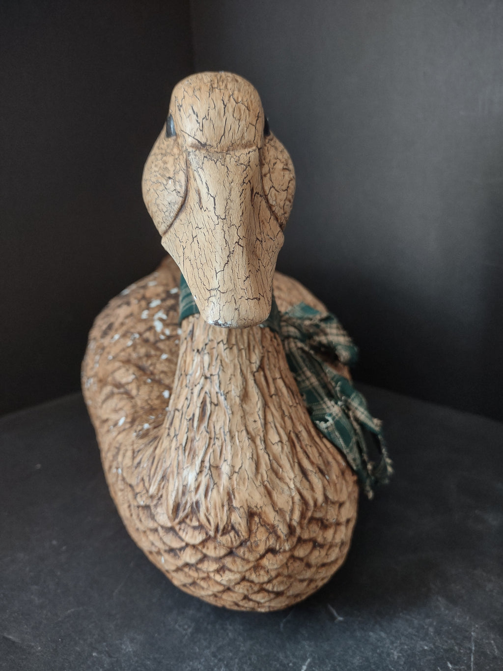 Ceramic Duck Brown Figurine (lot 2938c)