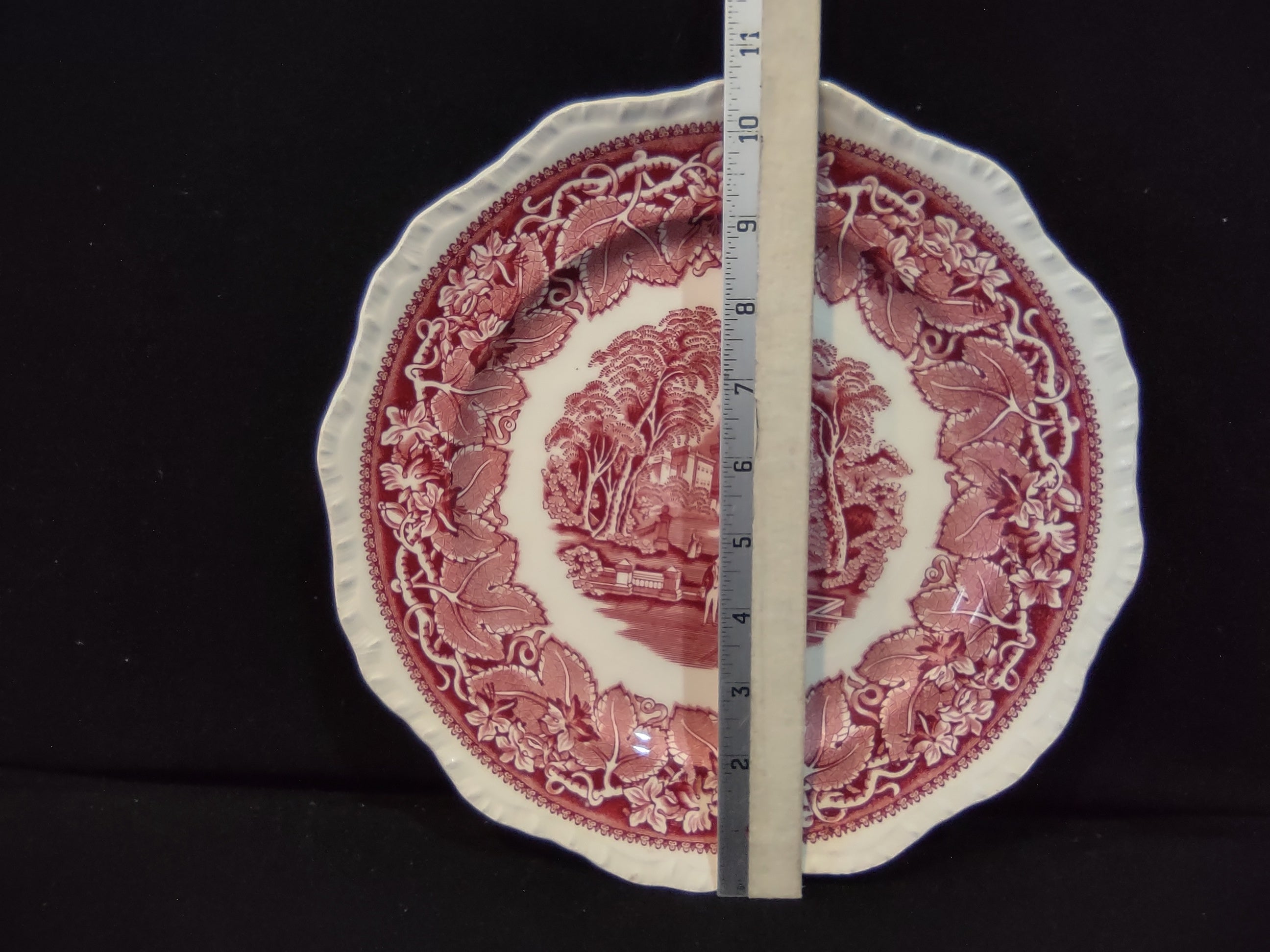 Vintage Dinner Plate Mason Vista Ironstone England (lot 5687)