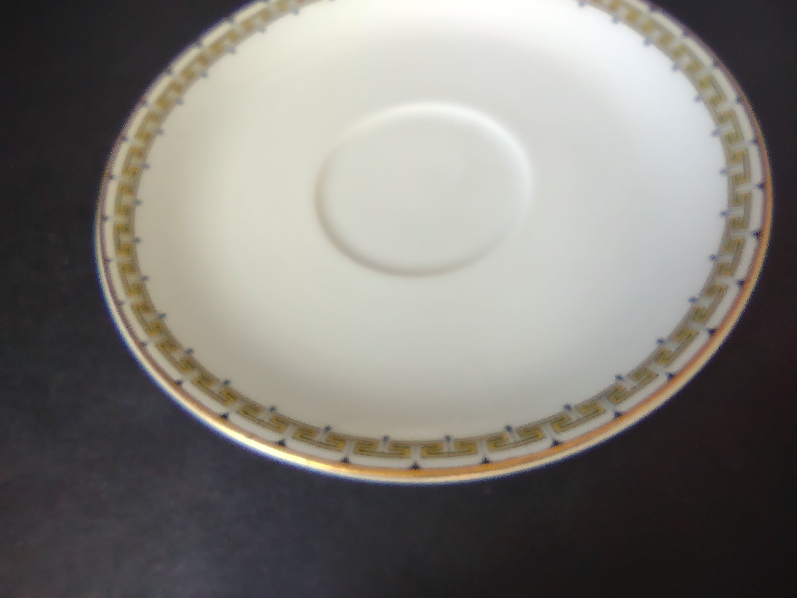Haviland Limoges Saucer ONLY Albany Black (lot 1065)