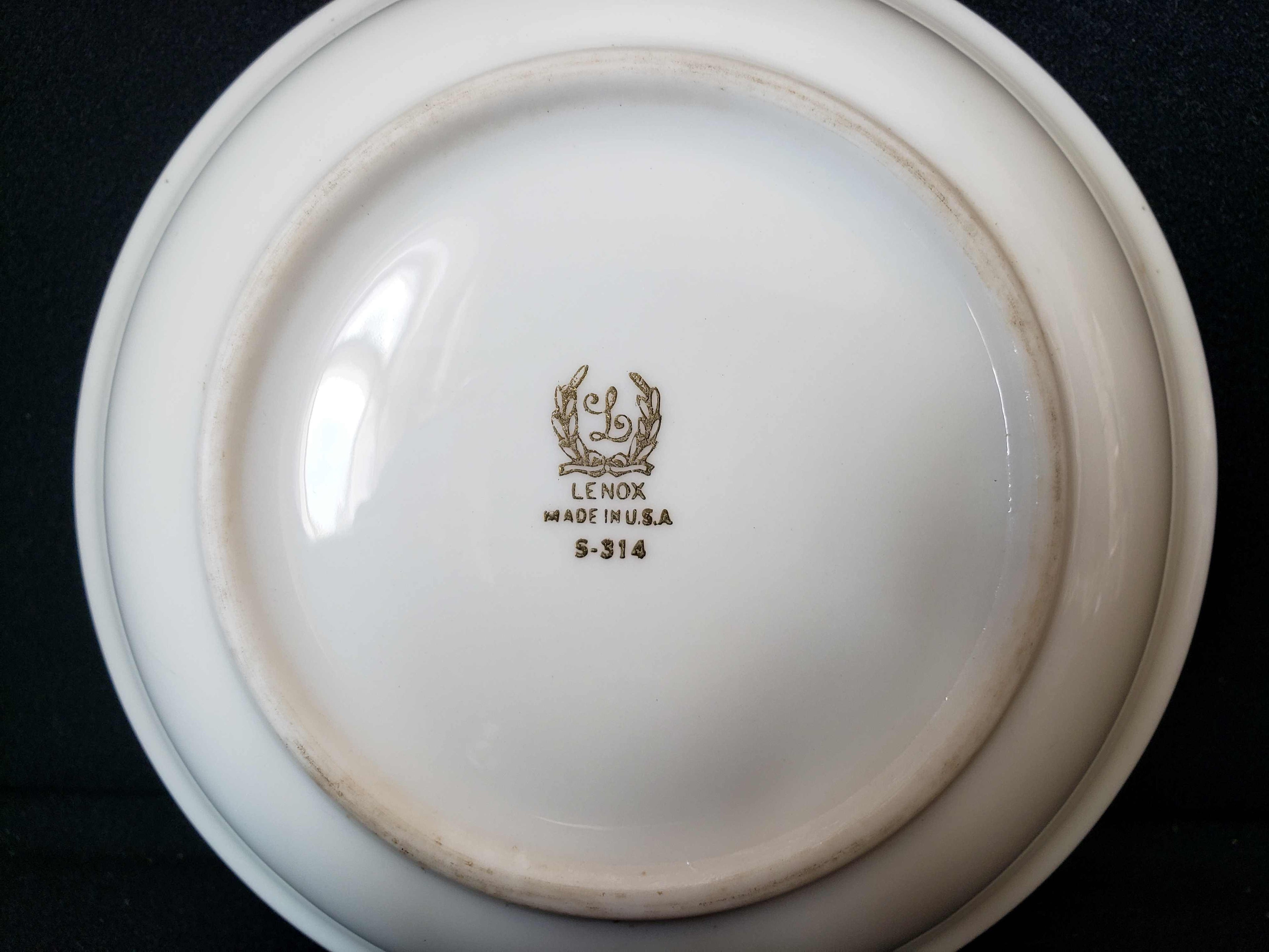Vintage Lenox S-314 Small Bowl 5-1/2" (lot 1944)