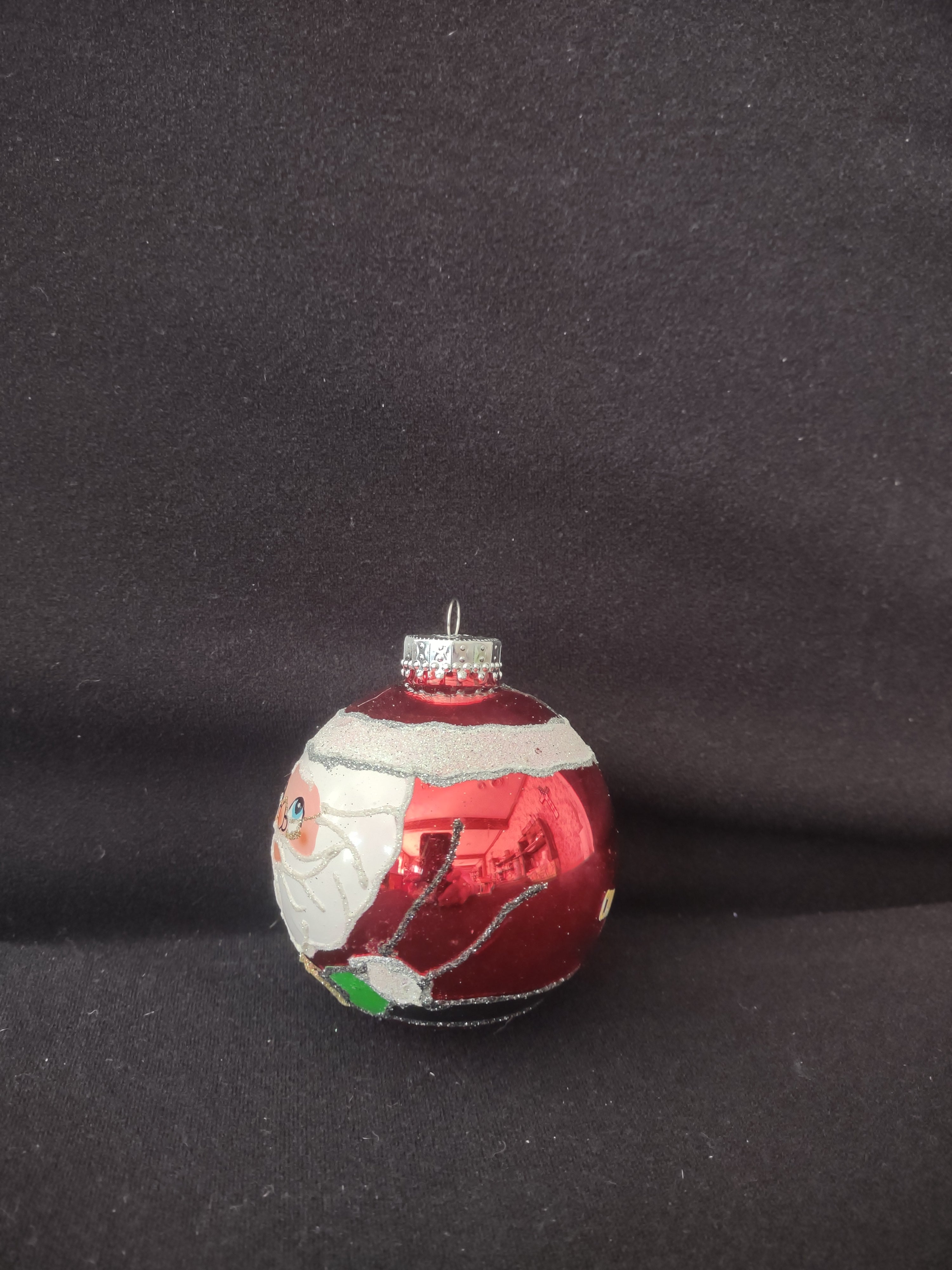 Kurt S Adler Christmas Ornament Santa Face Radio City Rockettes (Lot 4173)