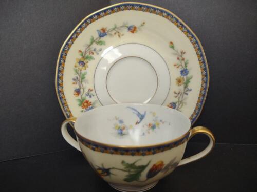 Haviland Limoges Chinon Bouillon Cup & Saucer ( lot 779)