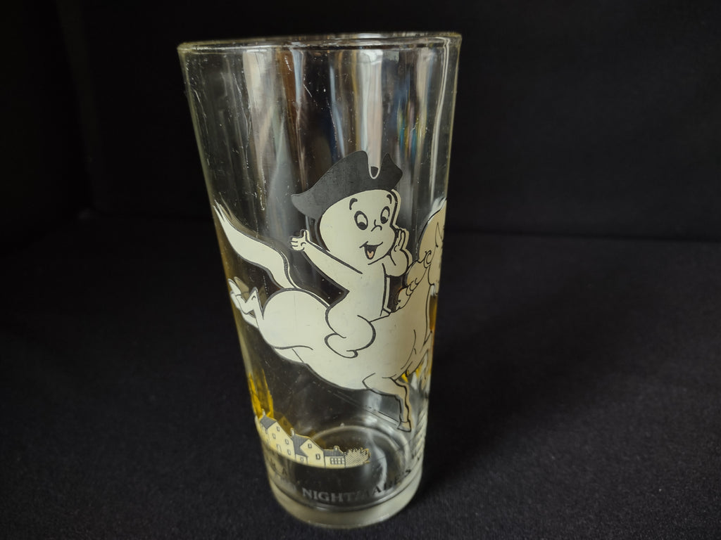 Drinking Glass Casper and Nightmare's Midnight Ride Arbys (lot 1540)