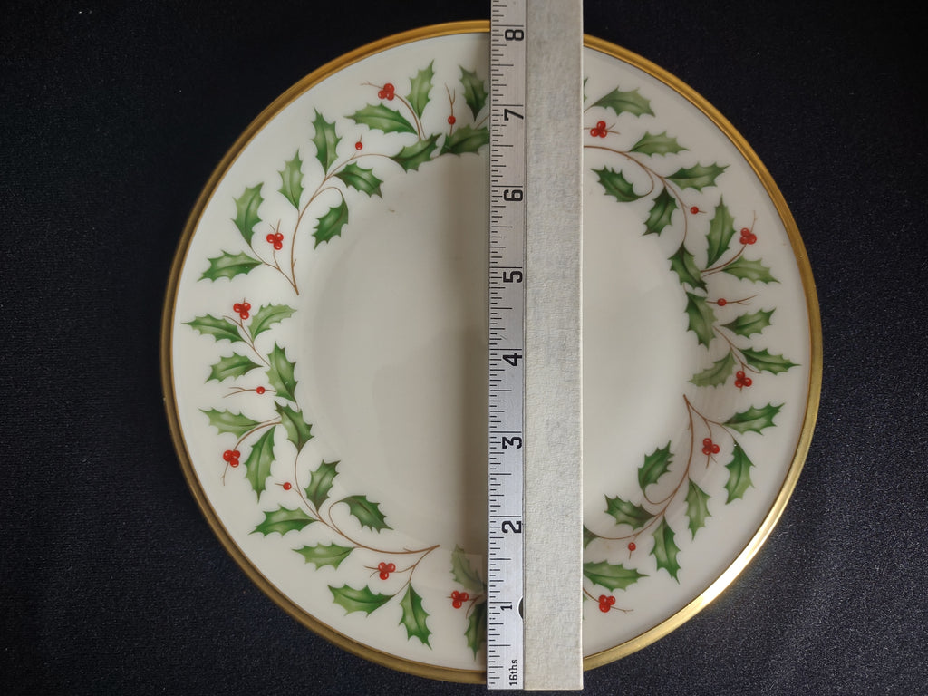 Vintage Lenox Holiday Salad or Luncheon Plate 8-1/8" (lot 1870)