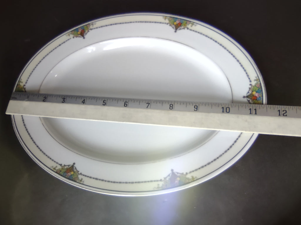 Vintage Noritake Gotham Serving Platter 11-1/2" x 8-1/2" (lot 2616)