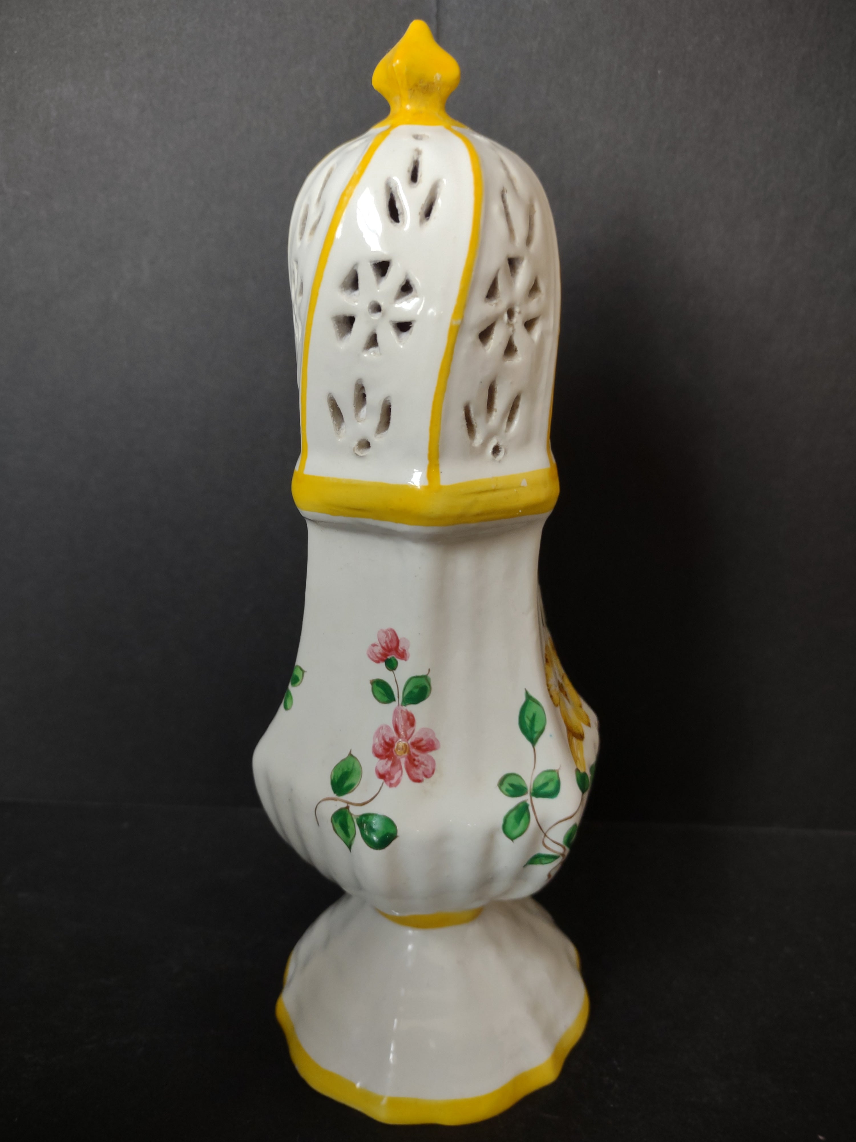 Vintage Talcum Powder Shaker Italy 8" (lot 5026)