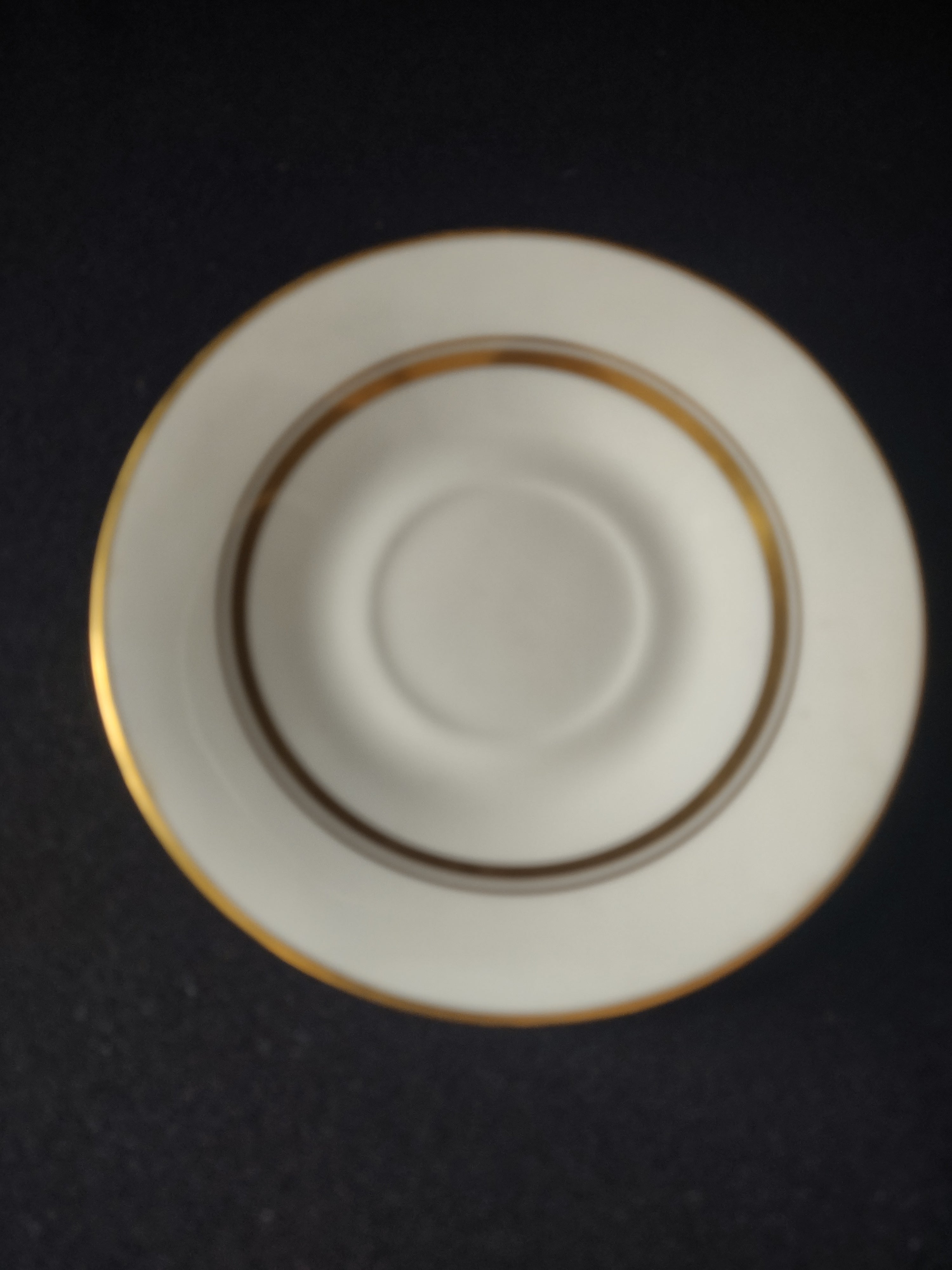 Vintage Lenox Oxford Andover Bone China Saucer ONLY (lot 1880)