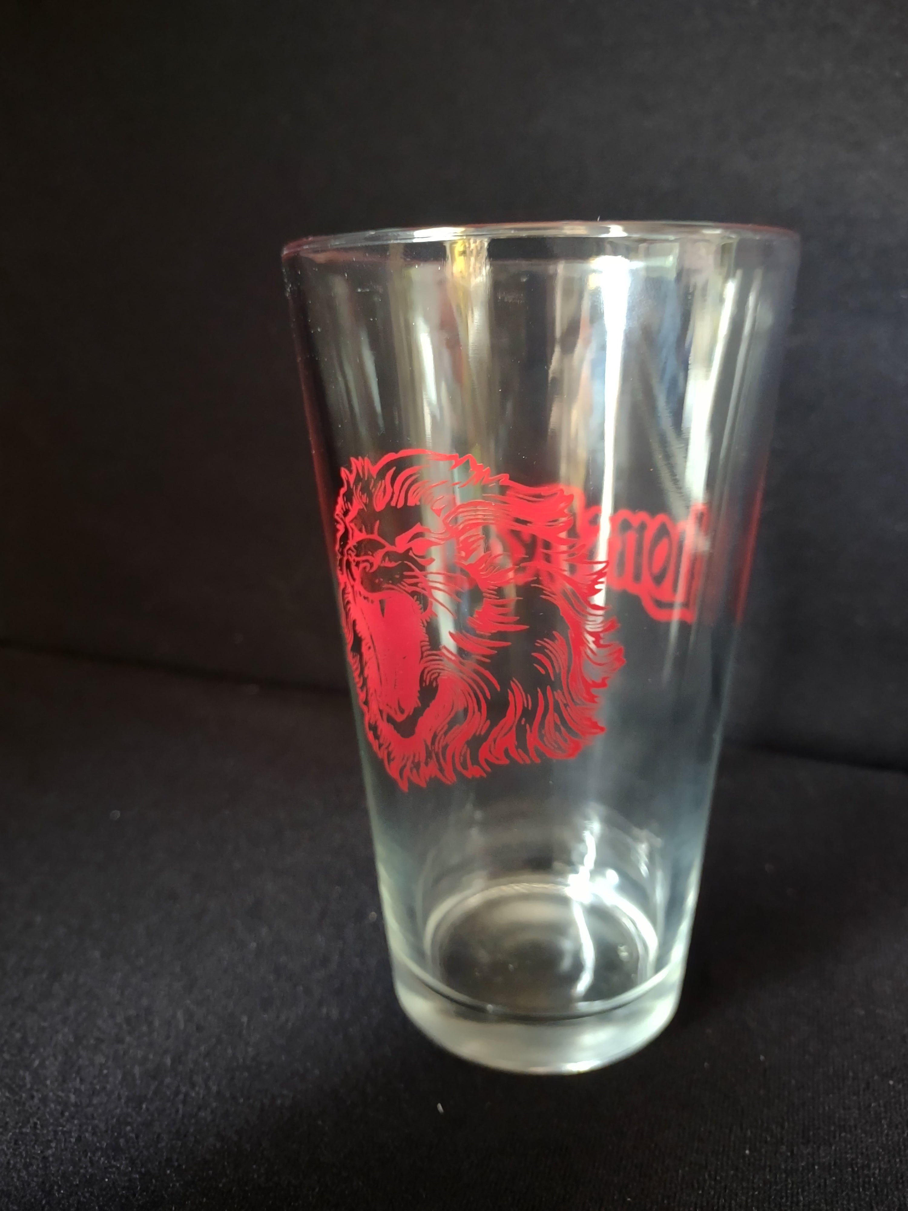 Drinking Beer Glass Lion Head (lot 1555)