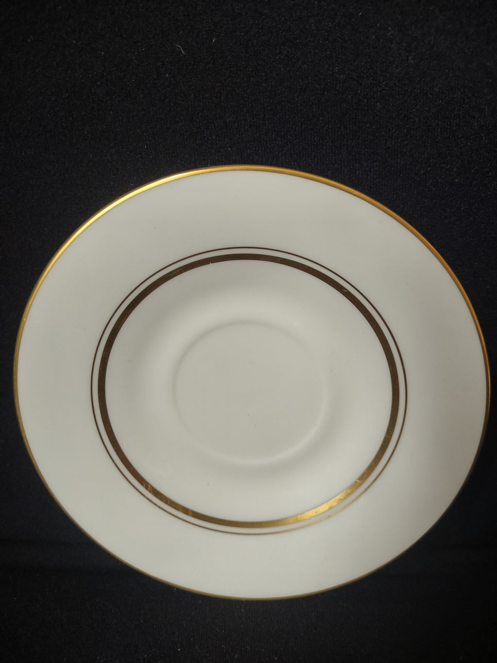 Vintage Lenox Oxford Andover Bone China Saucer ONLY (lot 1880)