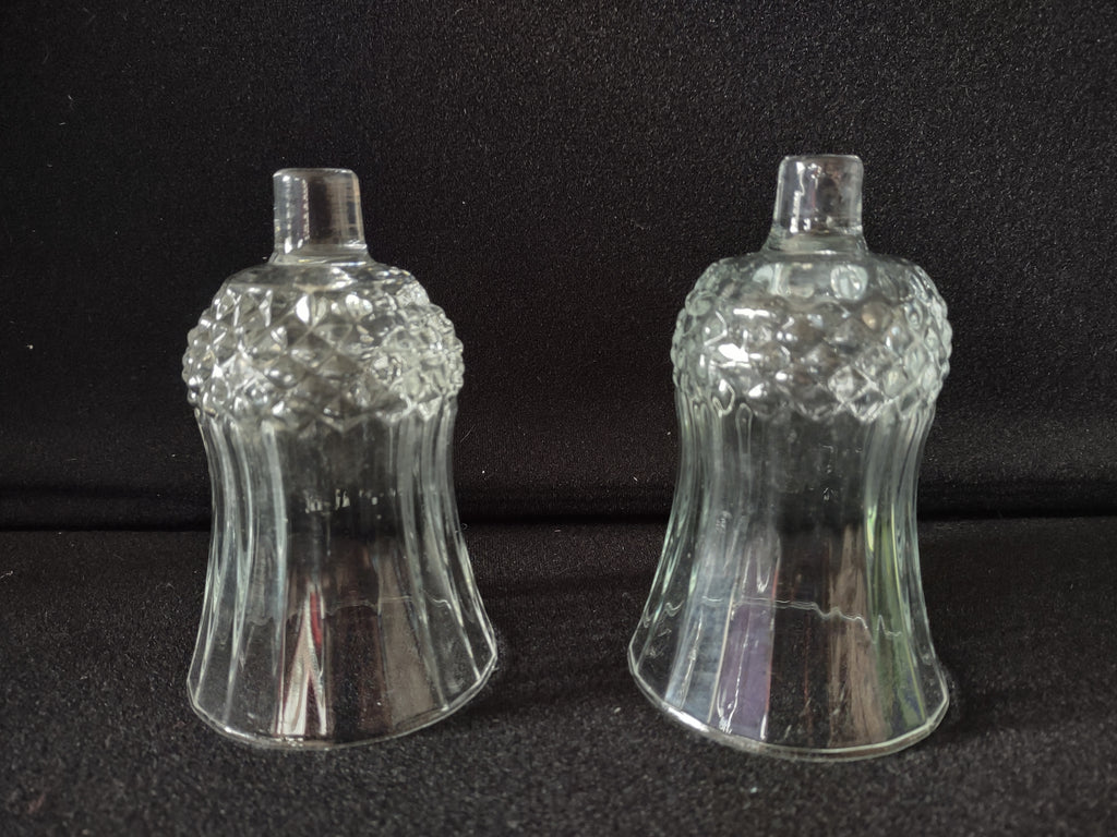 Vintage Homco Home Interiors Votive Ribbed Diamond Candle Holder x 3 (lot 5404)