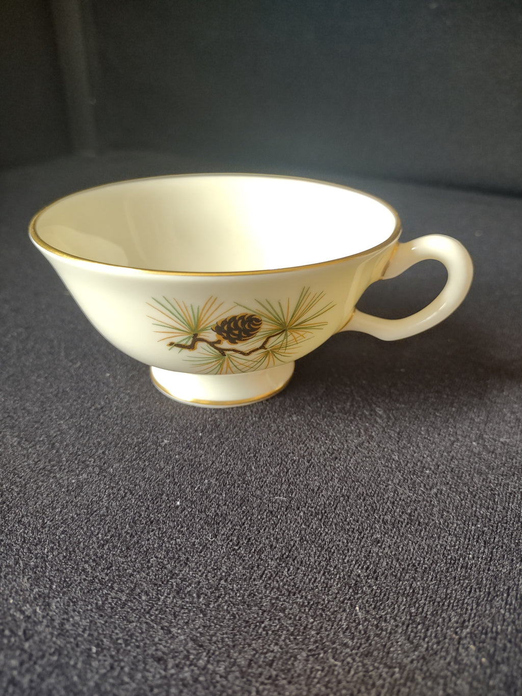 Vintage Lenox Pine W-331 Tea Cup ONLY (lot 1867)