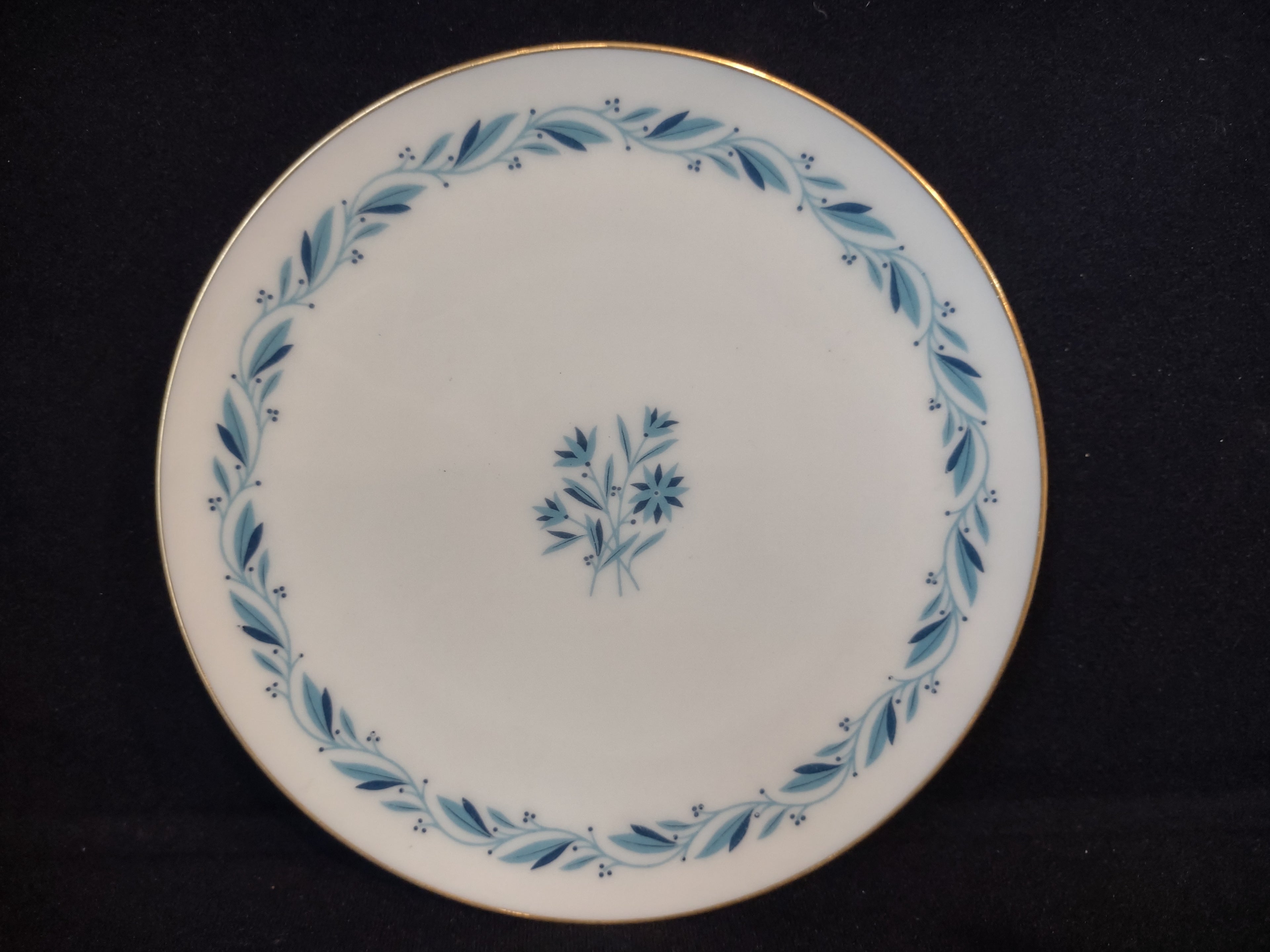 Vintage Lenox Dessert Plate 7" Blue Stamp (lot 1780)