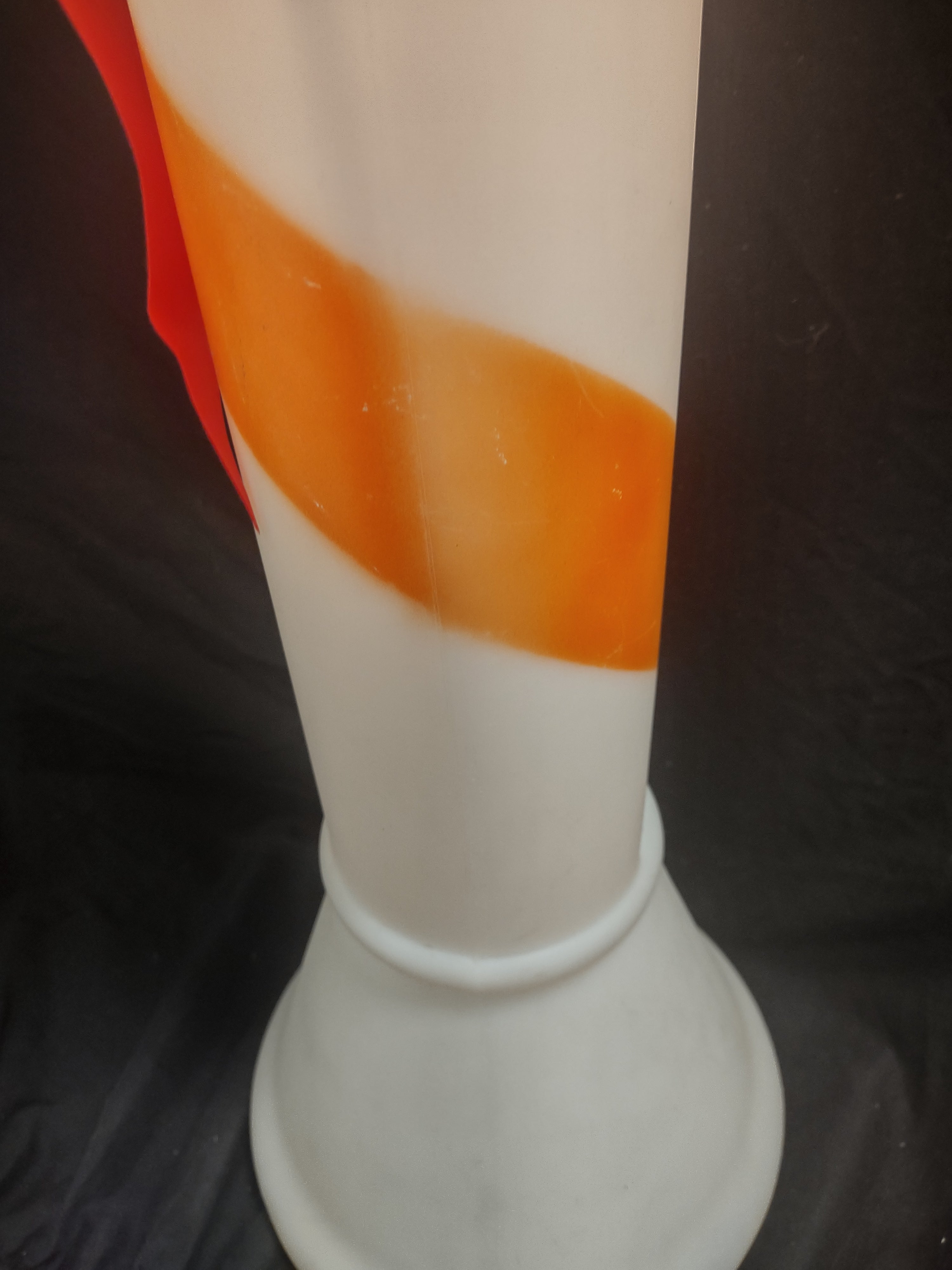 Vintage Christmas Blow Mold Light Up Candy Cane 40" (lot 2341)