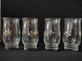 Vintage Remembrance Pfalzgraff Drinking Glass Tumbler x 4 (lot 5233)
