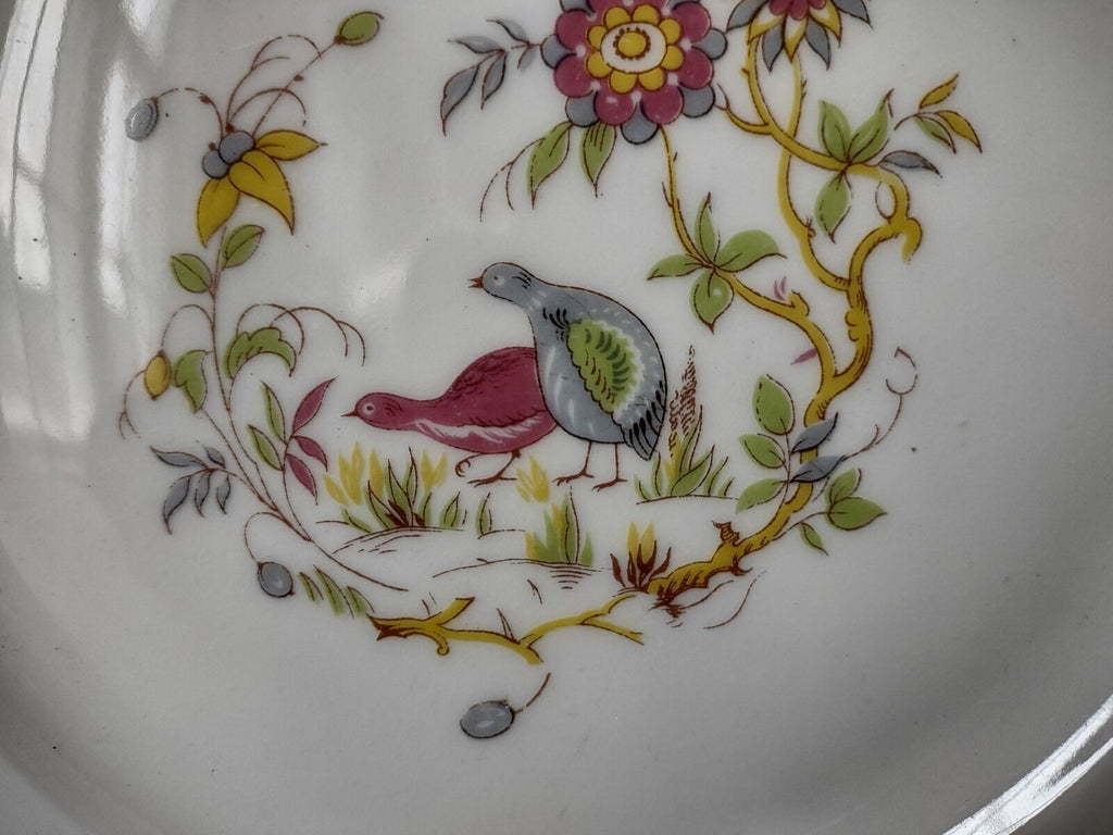 Haviland Limoges Old Abbey Rouen Spray Pheasant Salad Plate 7-3/8" (lot 346)