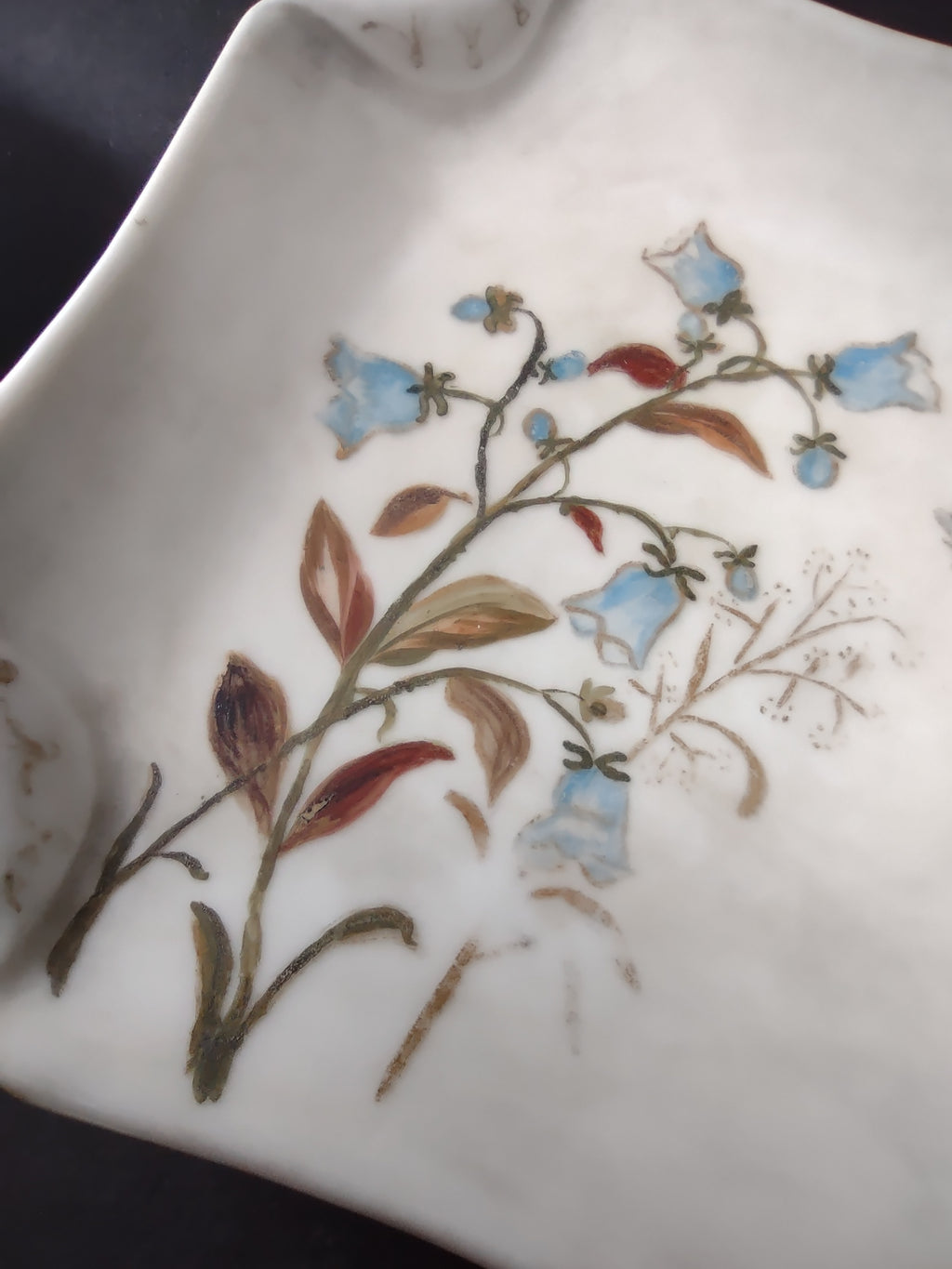 Haviland Limoges 3 x Square Serving Plate French Chic Cottage Floral (lot 988)