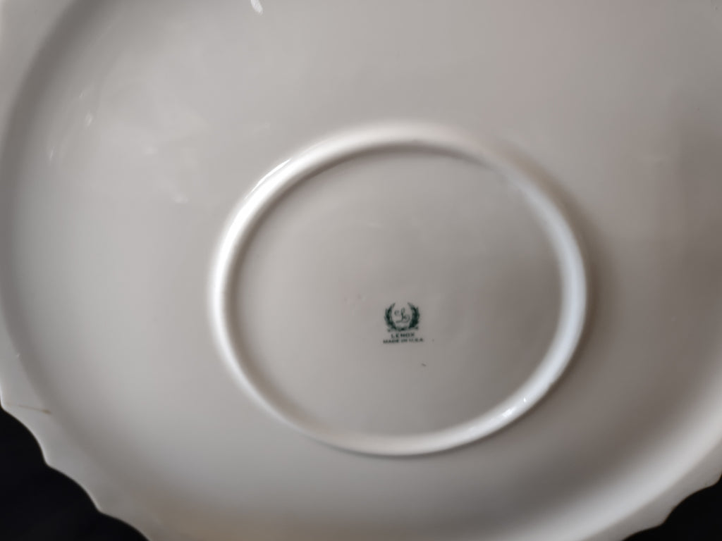 Vintage Lenox Round Serving Dish 10" (lot 1971)