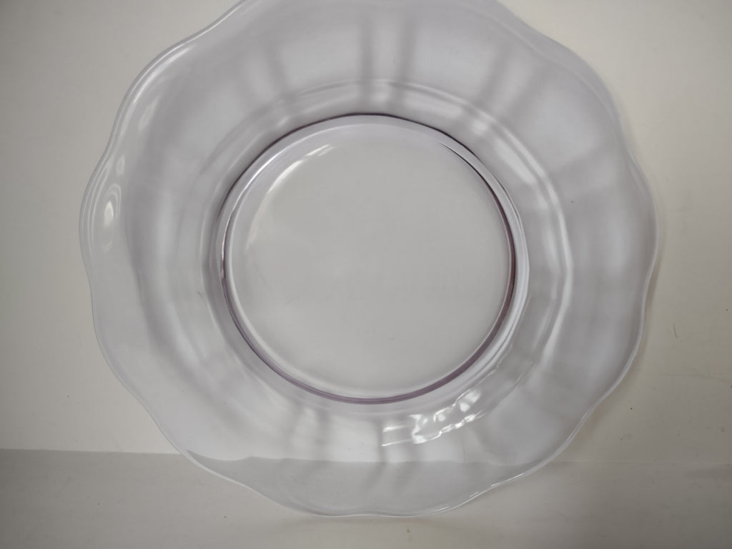 Fostoria Wisteria Purple Lafayette Glass Bread Plate 6-1/4" Neodymium (lot 2732)