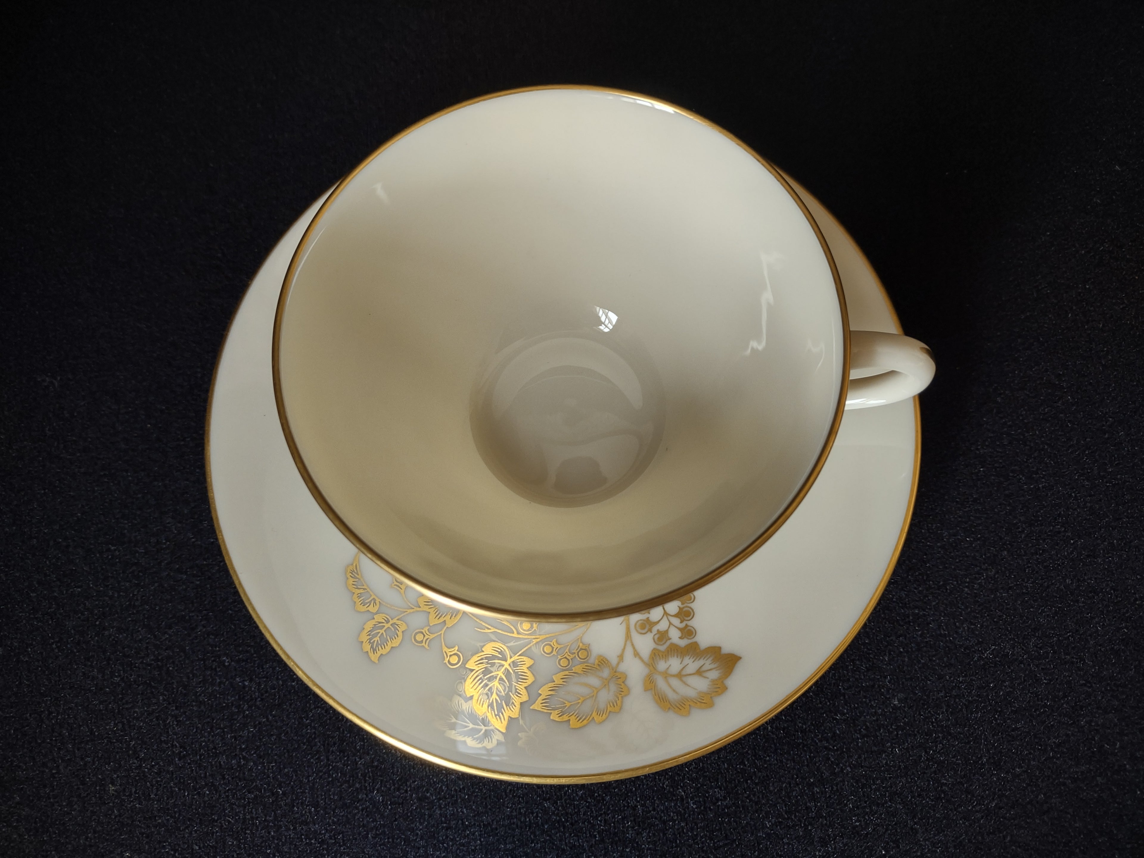 Vintage Lenox T-426 Tea Cup with Saucer (lot 1899)