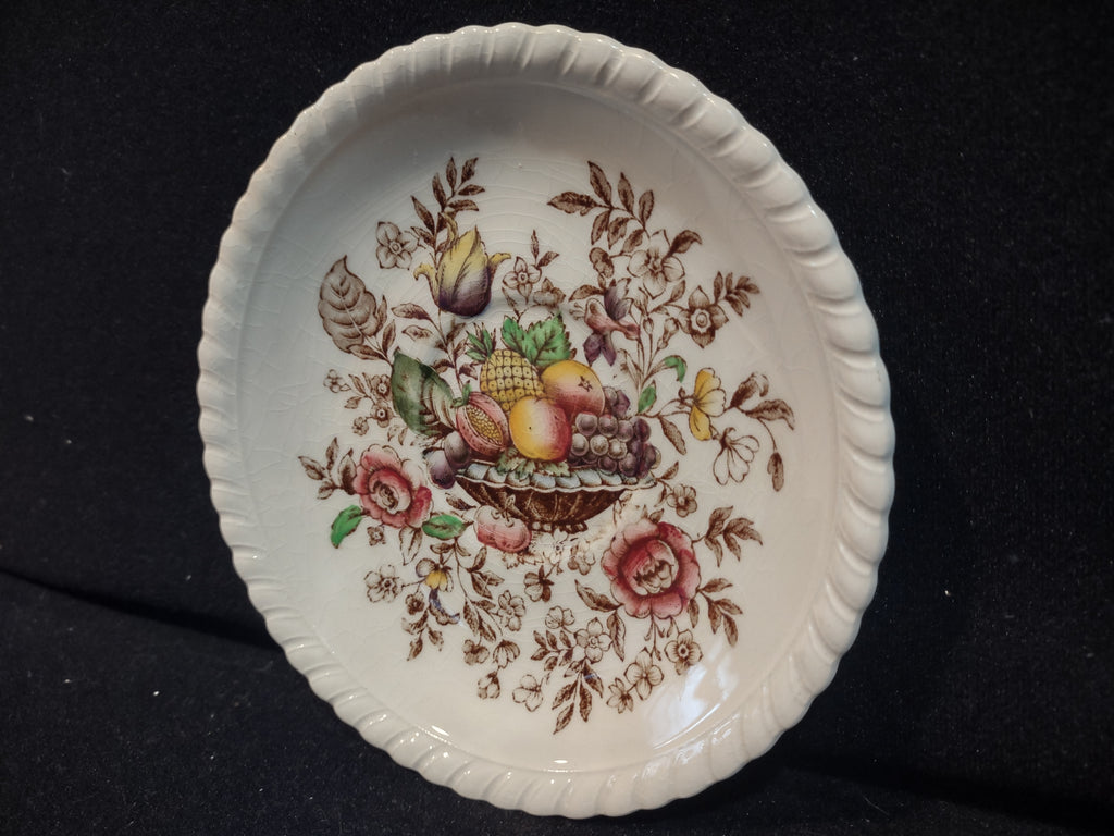 Vintage Johnson Bros Pomona Windsor Ware Saucer England Ironstone (lot 5611)