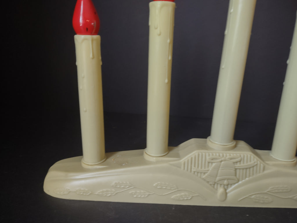 Set 2 Christmas Window 5 Candle Drip Candle Bell Candelabra Candolier (lot 2301)