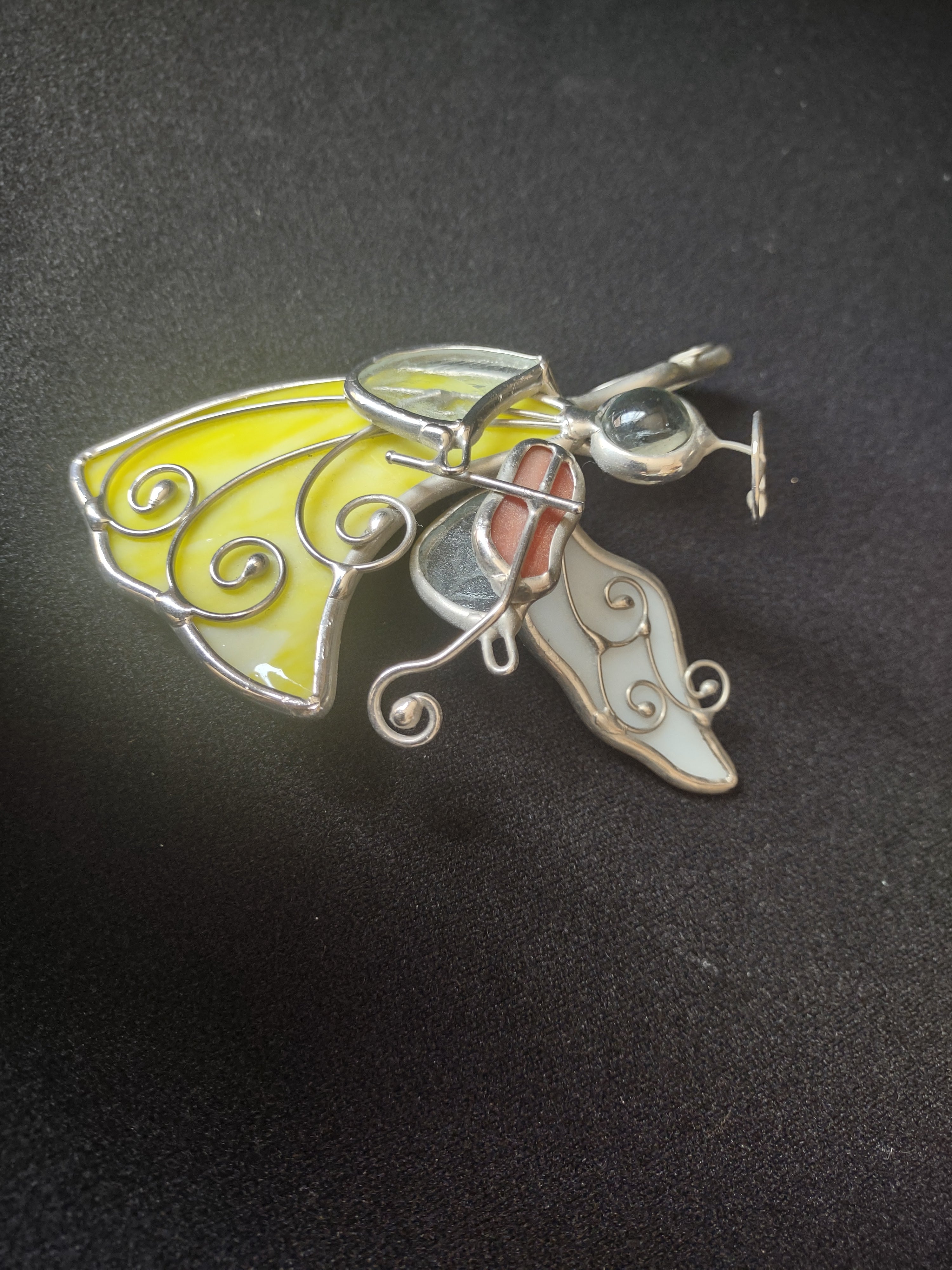 Set of 6 Wire Angels Christmas Ornament (lot 1757)