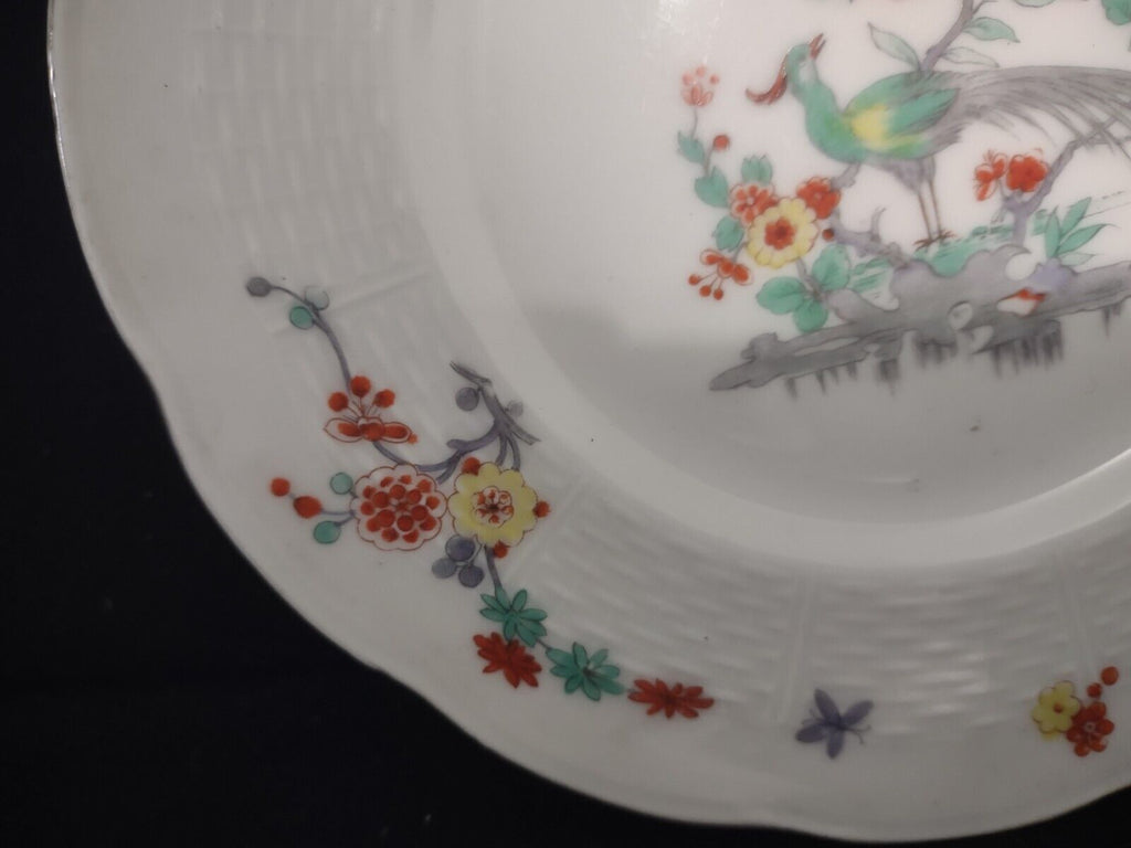 Haviland Limoges France Gold Trim Pheasant 7-1/2" Dessert Plate (lot 698)