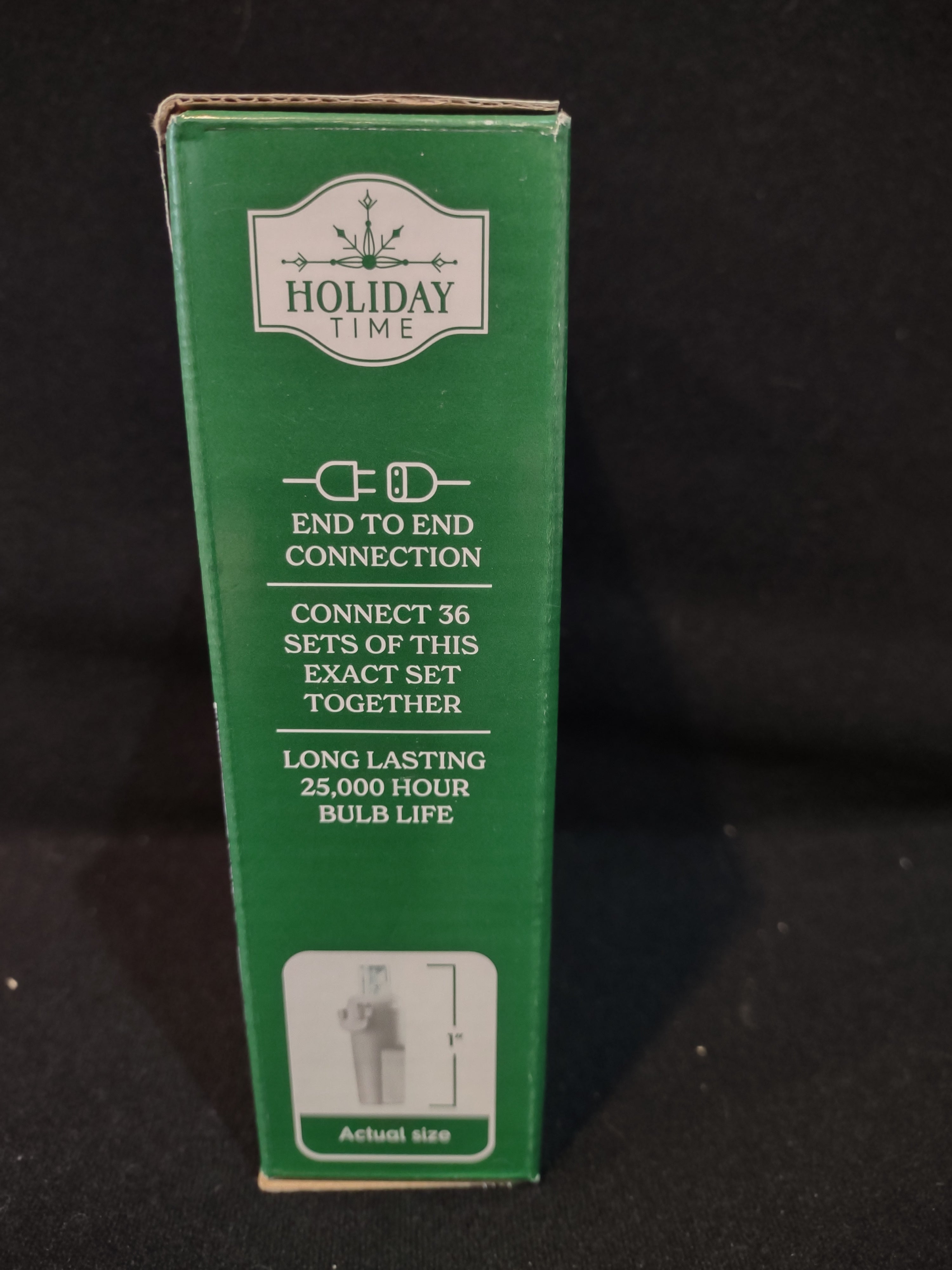 Christmas LED Cool 60 Light Random Twinkle Icicle 8' (Lot 4271)