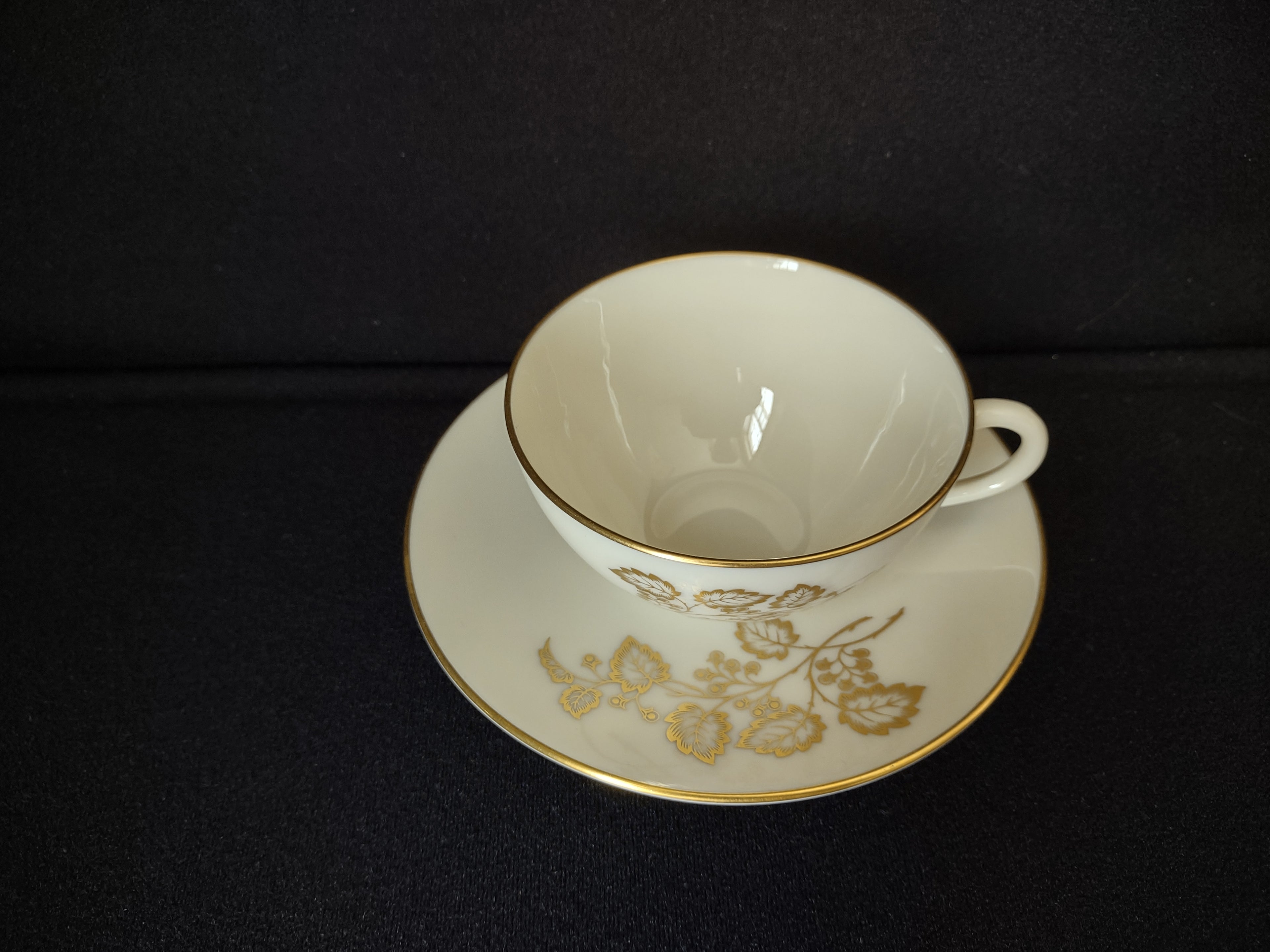 Vintage Lenox Celeste T-426 Tea Cup with Saucer (lot 1897)
