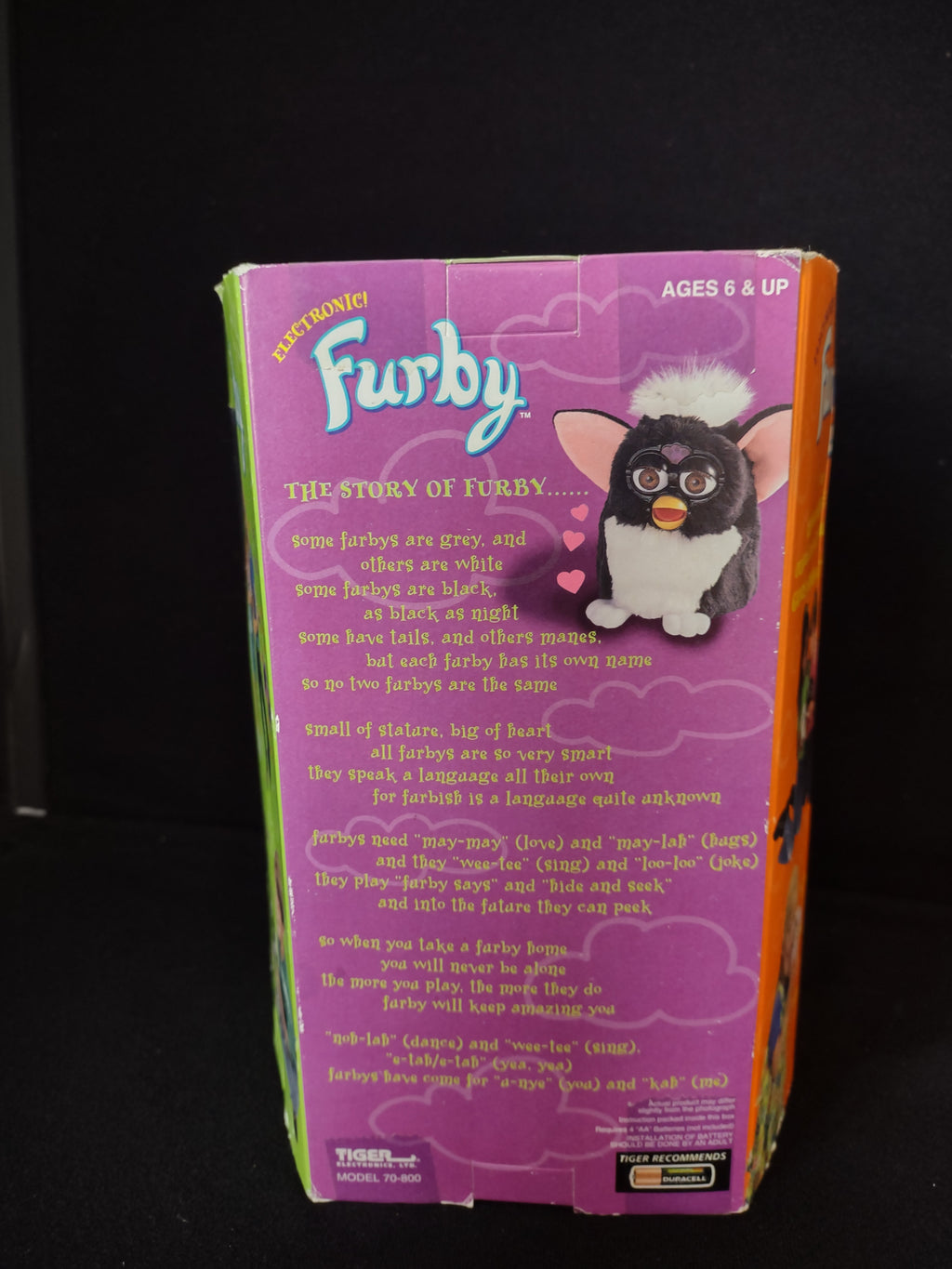 Vintage 1998 Furby White Model 70-800 Brand New Never Opened (lot 2464)