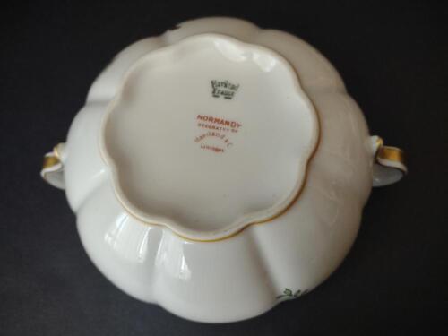 lot 772 Haviland Limoges Normandy Orange Blossom Sugar Bowl Creamer Pitcher
