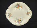 Paragon Fine Bone China Serving Cake Plate Platter Rose Design White Gold (lot 013)