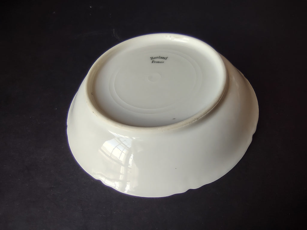Haviland France Limoges Small Bowl 5" Plain White (lot 1026)