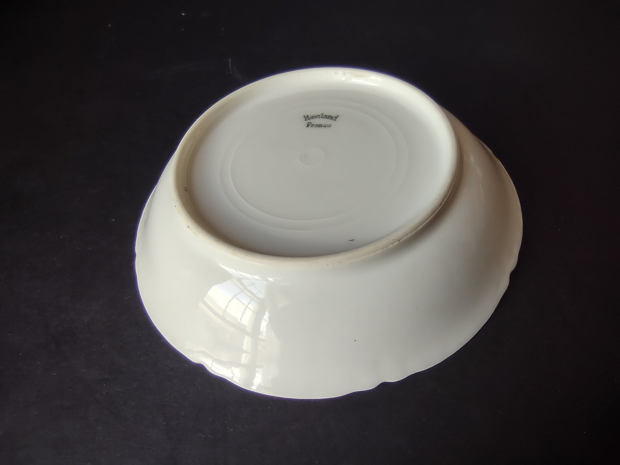 Haviland France Limoges Small Bowl 5" Plain White (lot 1026)