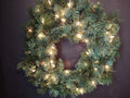 Christmas Tree Green Artificial 20" Light Up 50 Clear Lights (lot 2728c)