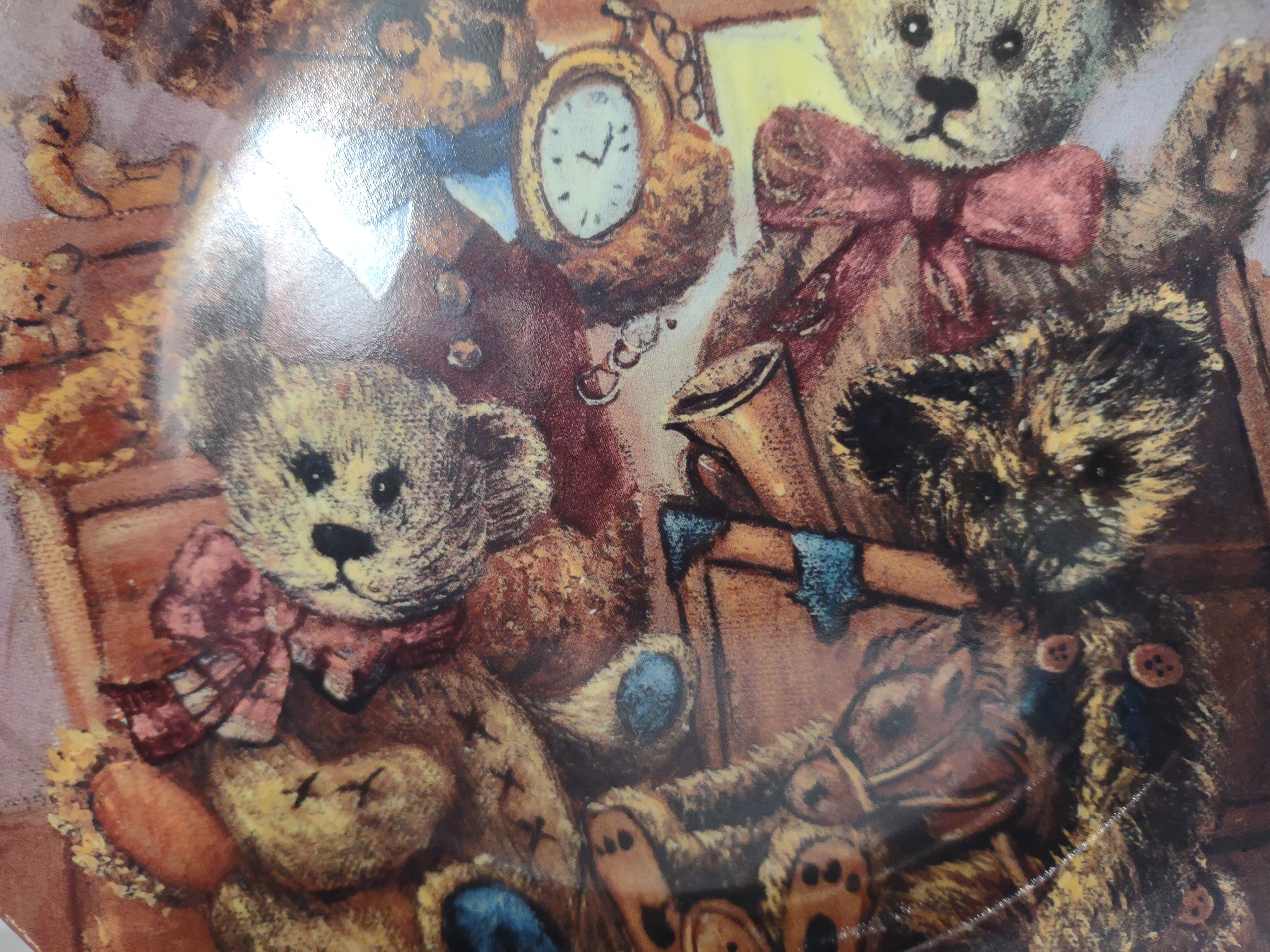 Vintage Wall Plate 100th Anniversary of the Teddy Bear (lot 2788c)